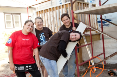 Women Build part of Jimmy & Rosalynn Carter Work Project