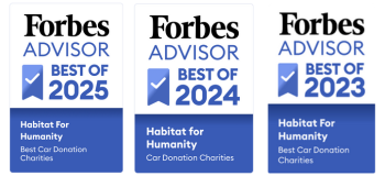 Cars for Homes - Forbes Badge - 3 Years.