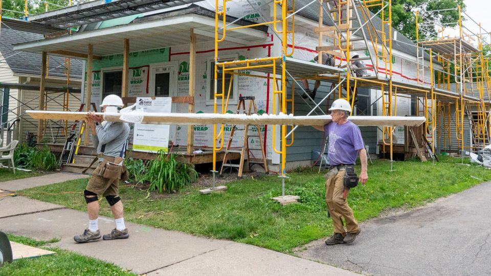 Volunteer Group Repairs Home They Built 20 Years Ago