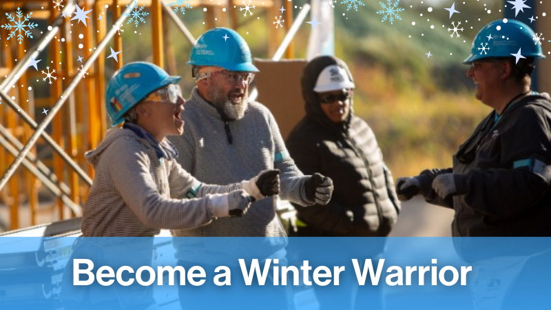 Volunteer as a Winter Warrior and Warm Your Heart